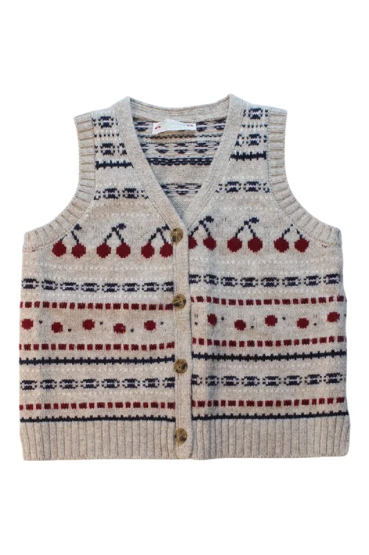 Bonpoint Knitted Vest 6T Women's affordable jackets