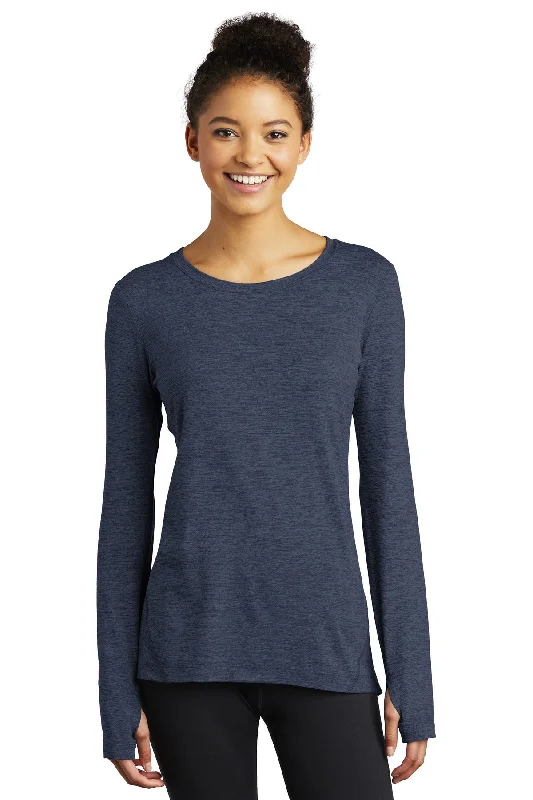 Sport-Tek ® Ladies Exchange 1.5 Long Sleeve Crew. LST710 Hoodie Sweatshirt Chic