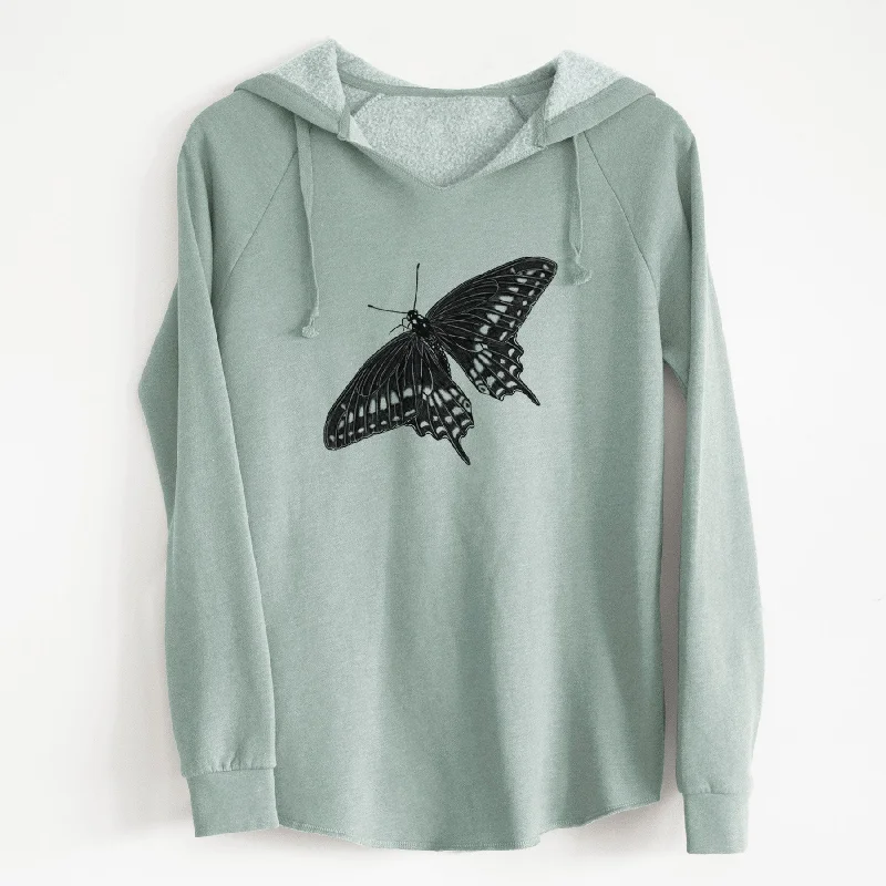 Black Swallowtail Butterfly - Papilio polyxenes - Cali Wave Hooded Sweatshirt Comfortable Hoodie Sweatshirt