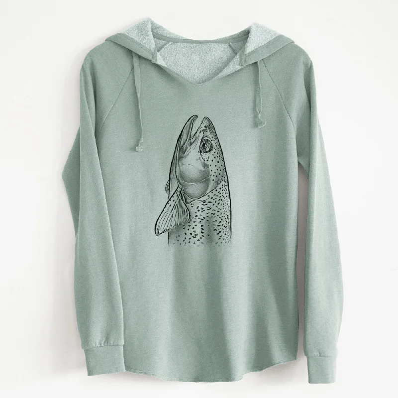 Rainbow Trout - Oncorhynchus mykiss - Cali Wave Hooded Sweatshirt Women’s Oversized Hoodie