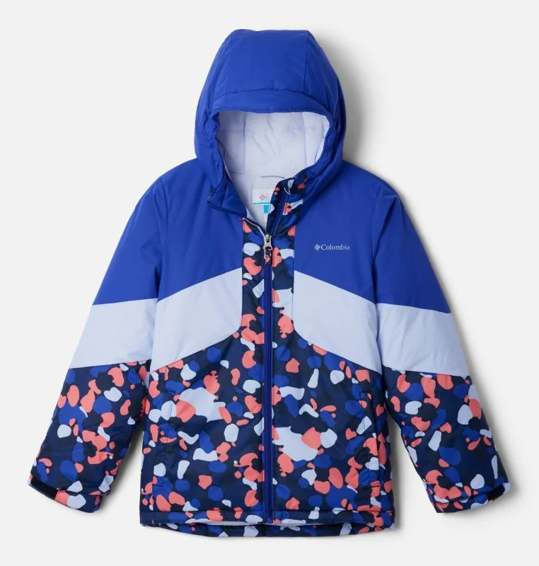 Girls' Horizon Ride III Jacket - Coll Navy Winterbloom/Clemantis Blue Women's must-have jackets