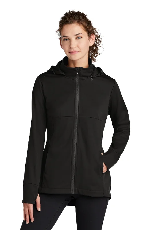 Sport-Tek® Ladies Hooded Soft Shell Jacket LST980 Classic Zip Hoodie