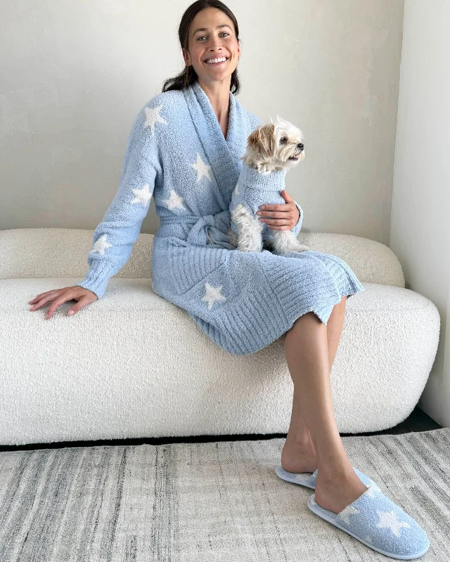 Blue Star Pomona Fuzzy Robe Best pajama sets for cold weather