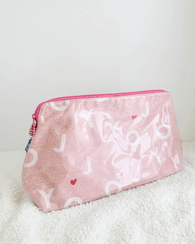 Large Pink Joy Jumble Makeup Bag Nordstrom pajama sets