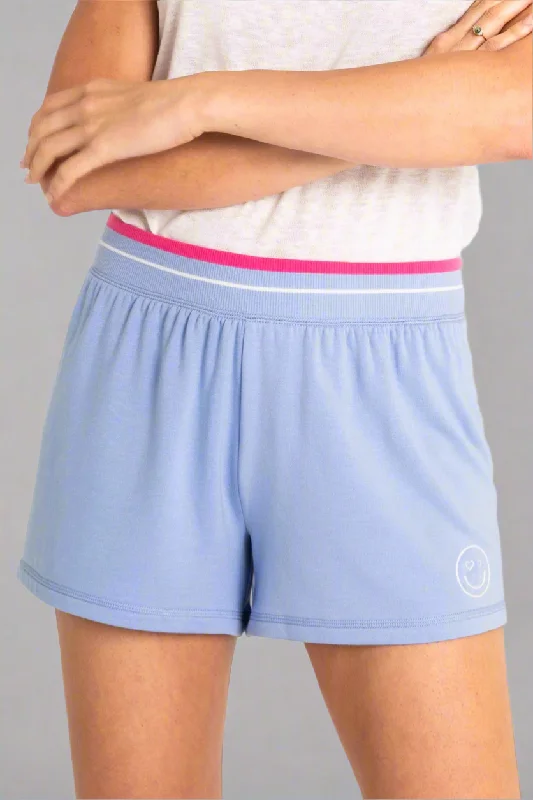 PJ Salvage Choose Happy Blue PJ Shorts Pajama sets under $50