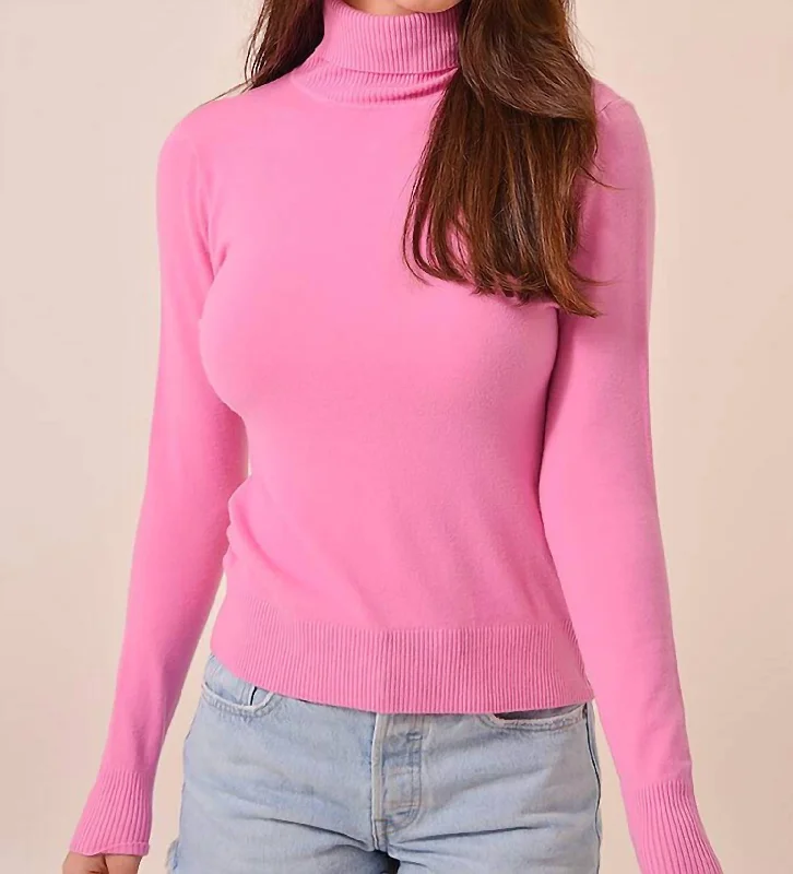 Silene Sweater In Light Pink UV protection sweaters