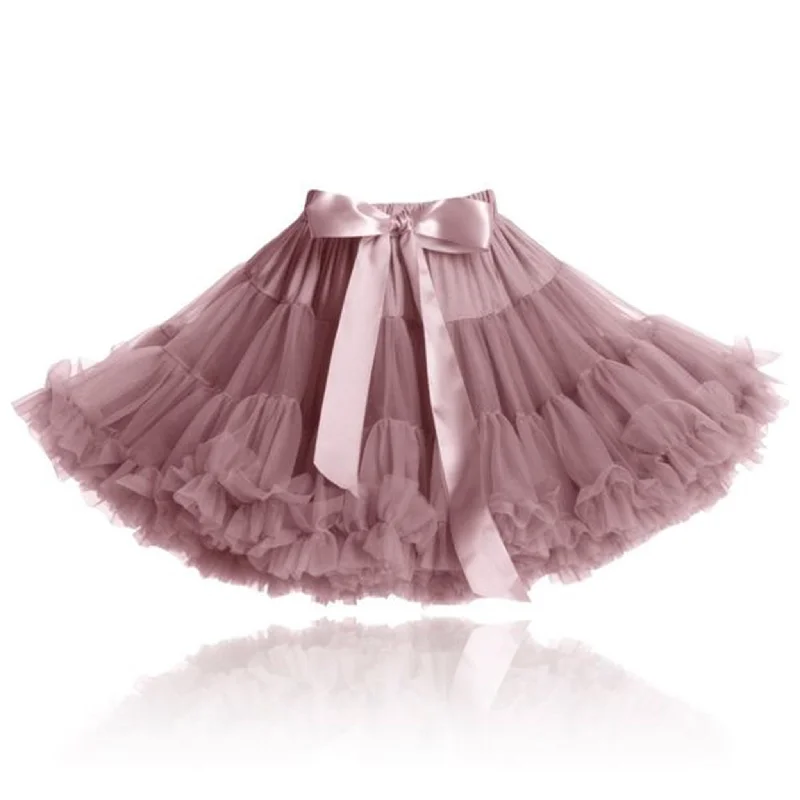 Dolly by Le Petit Tom Skirt Mauve Pastel unclassified skirts