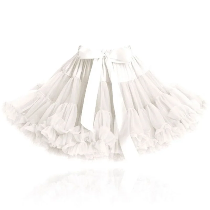 Dolly by Le Petit Tom Skirt Off White Dark color unclassified skirts