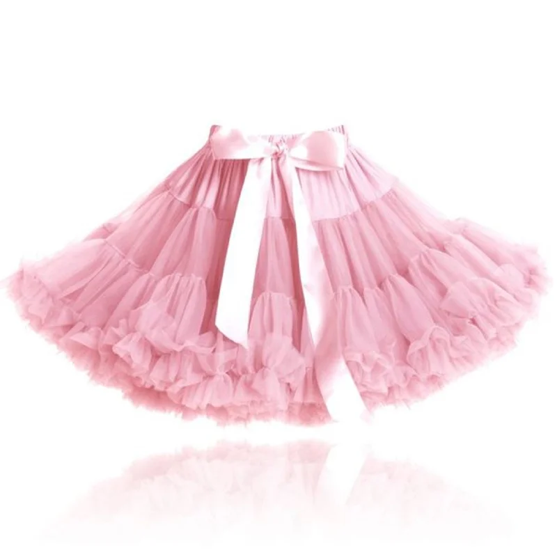 Dolly by Le Petit Tom Skirt Rose Pink Embroidered unclassified skirts