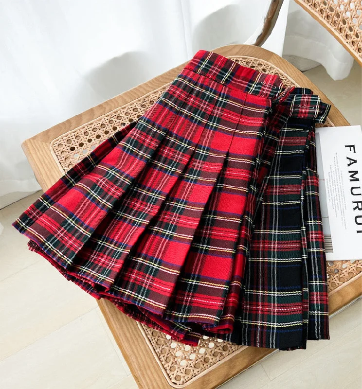 Tartan Plaid Tennis Skirt (2 Colors) Sexy unclassified skirts