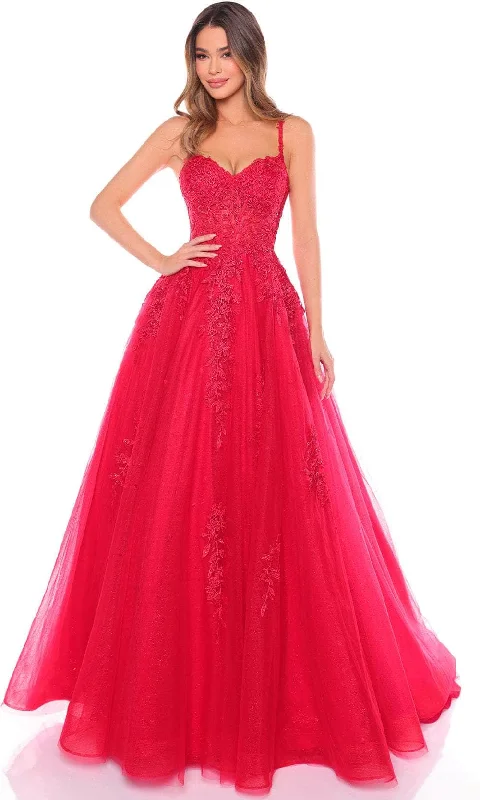 Amarra 88109 - Sweetheart Neck Embroidered Ballgown Maternity party dresses