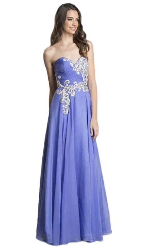 Aspeed Design - Strapless Ruched A-Line Affordable Prom Gown Best party dresses for hourglass body shape