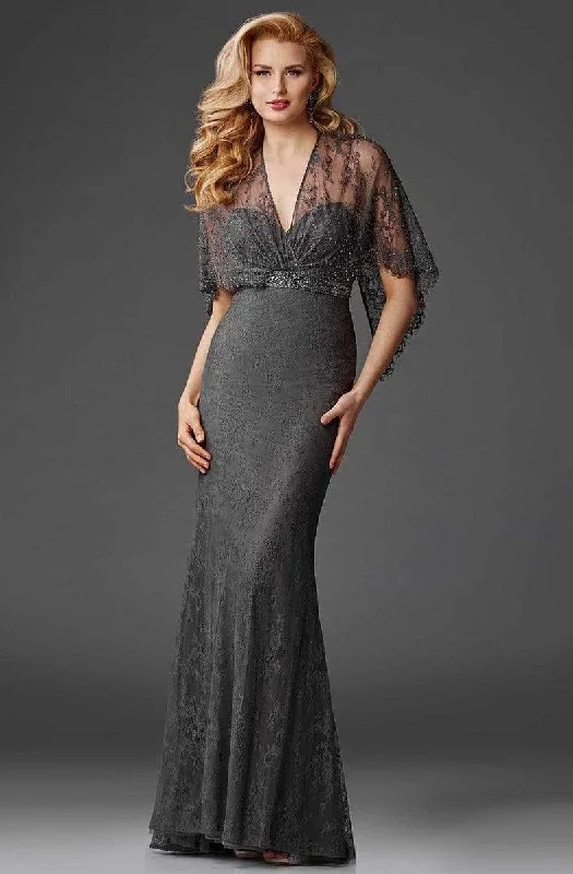 Clarisse - M6435 Flutter Sleeve Lace Shrug Sweetheart Evening Gown Christmas party dresses