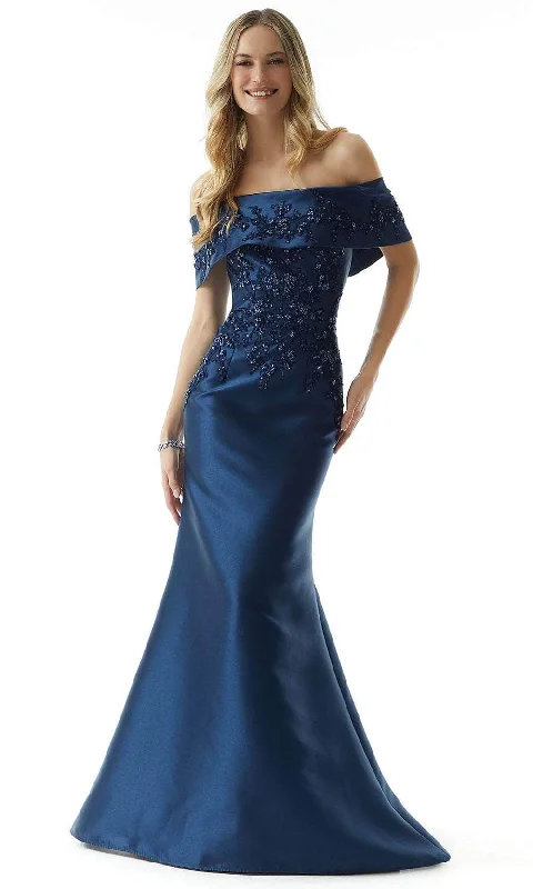 MGNY by Mori Lee 73019 - Satin Mermaid Evening Dress Club party dresses