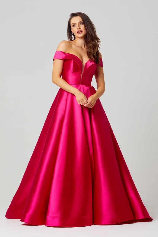 Beth A-Line Formal Dress – PO861 Fuchsia Earthy tone unclassified dresses