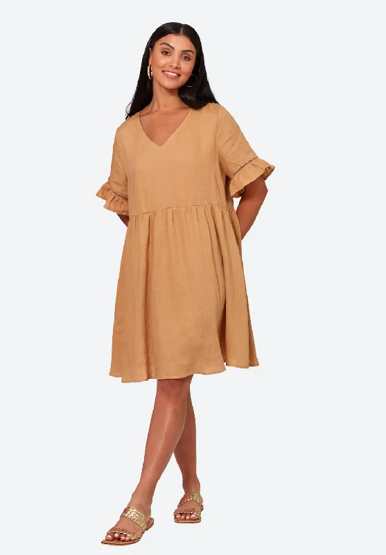 eb&ive - La Vie Dress - Caramel High-end unclassified dresses