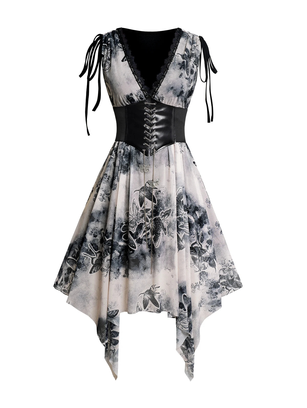 Elegant steampunk dress Knitted unclassified dresses