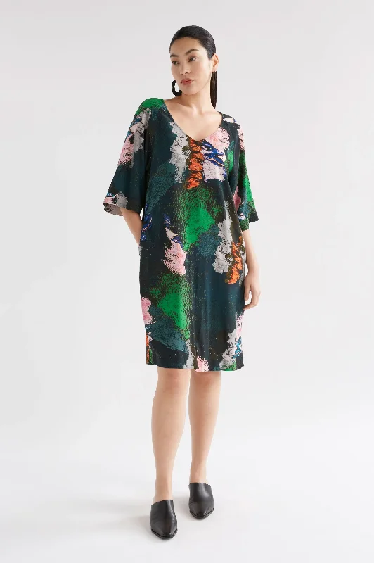 Elk The Label - Foljer Dress - Reflections Print Minimalist unclassified dresses