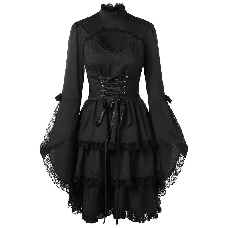 Gothic Steampunk dress Unique unclassified dresses