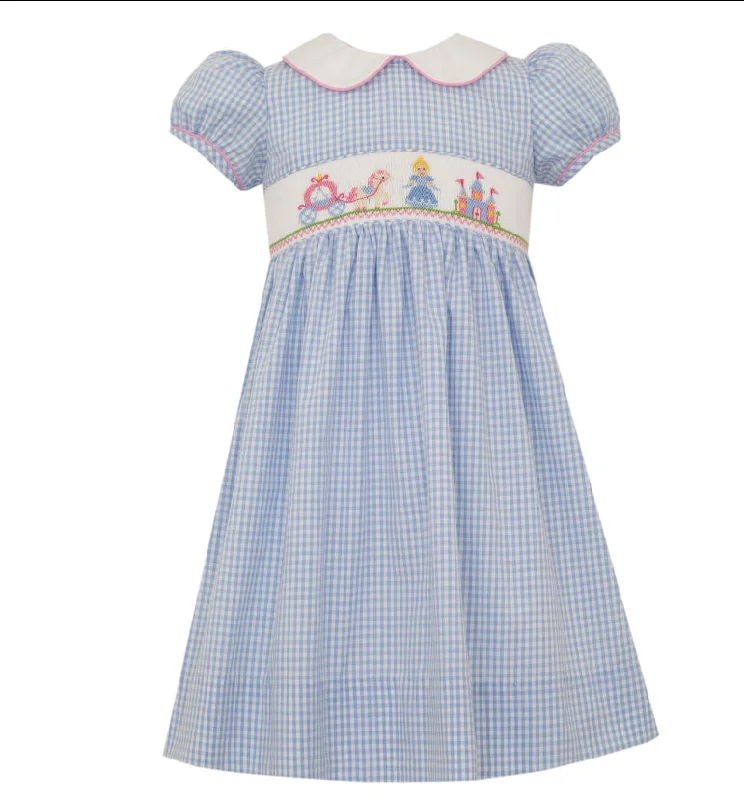 Hand Smocked Cinderella Dress Holiday unclassified dresses