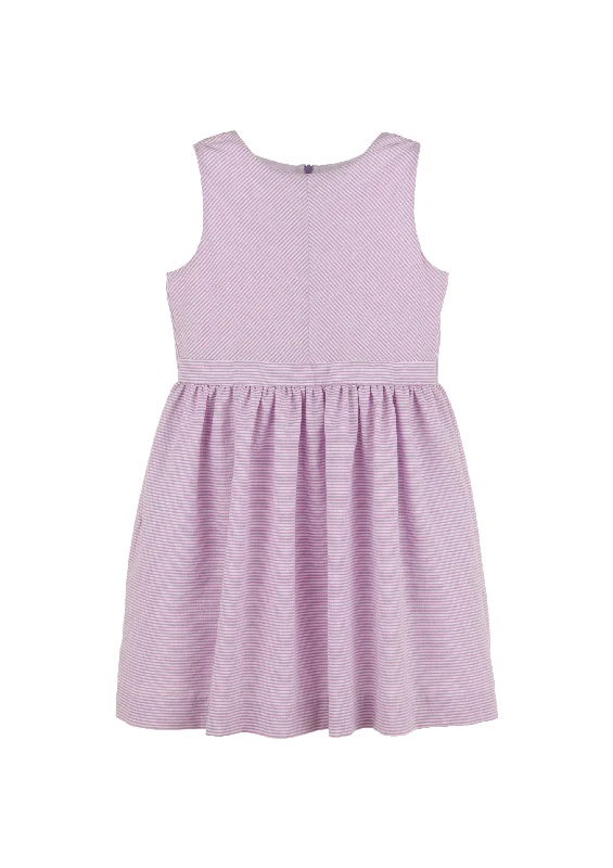 Lilac Seersucker Lunch Date Dress Street style unclassified dresses