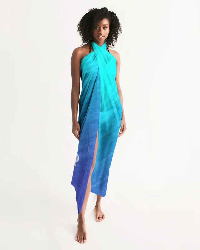 Ombre Sailfish Swim Cover Up Halter unclassified dresses