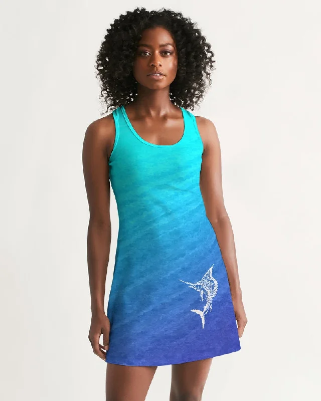 Ombre Sailfish Women's Racerback Dress High-low unclassified dresses