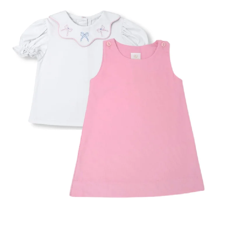 Pink Jumper w/ Bow Peter Pan Women's unclassified dresses