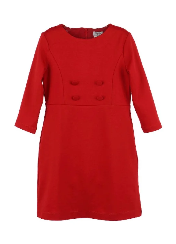 Red Stretch Dress Flowy unclassified dresses