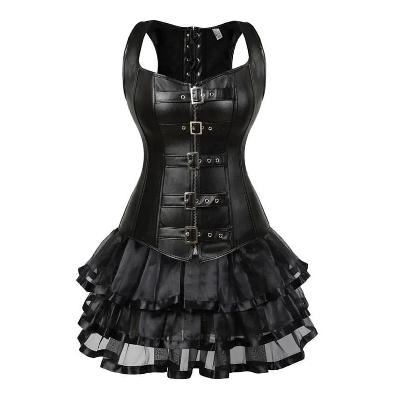 Steampunk pirate dress Striped unclassified dresses