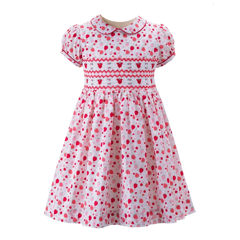 Summer Strawberry Dress Floral unclassified dresses