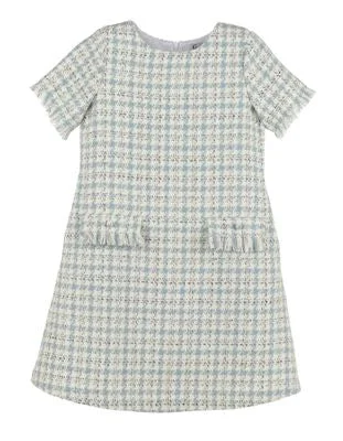 Tiffany Tweed Dress, 2 color ways: Blue Plaid or Lilac Plaid Flowy unclassified dresses