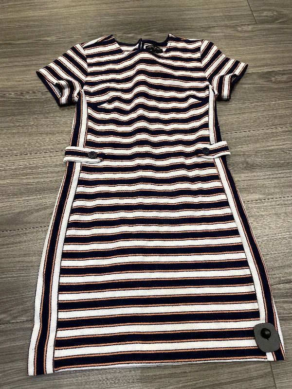 Dress Casual Short By Banana Republic In Striped Pattern, Size: 2 Flirty Mini Skirt