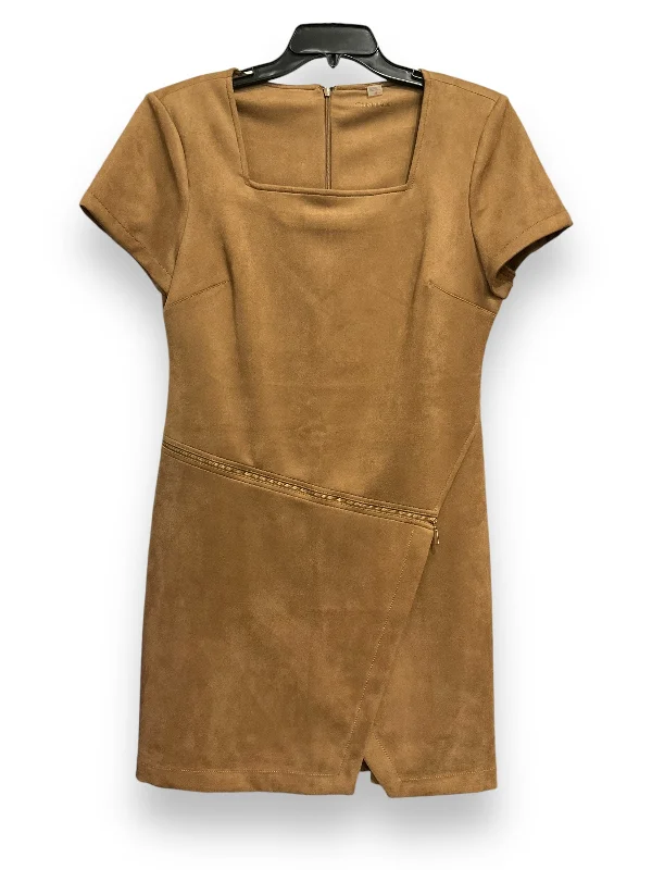 Dress Casual Short By Calvin Klein In Brown, Size: L Classic Denim Mini