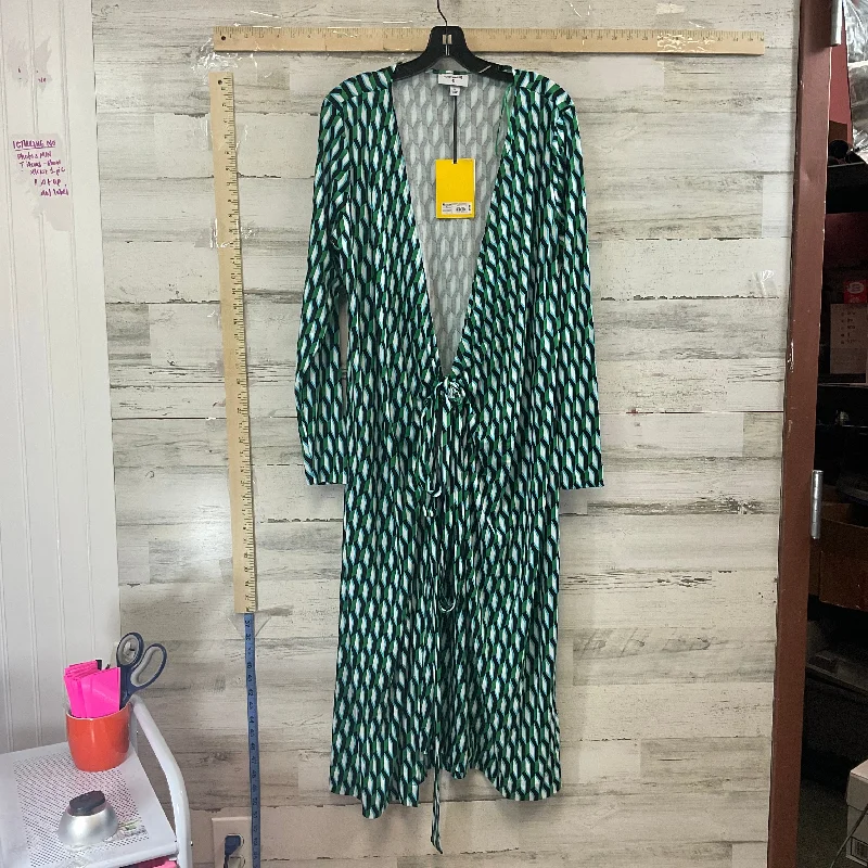 Dress Casual Midi By Target In Green, Size: Xl Wraparound Midi Skirt